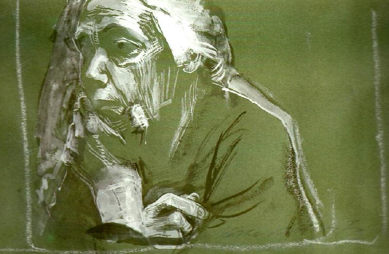 kathe kollwitz sjalvportratt